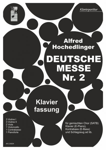 Deutsche Messe Nr. 2 - Klavierpartitur