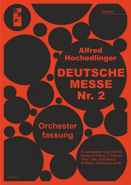 Deutsche Messe Nr. 2 - Orchesterpartitur
